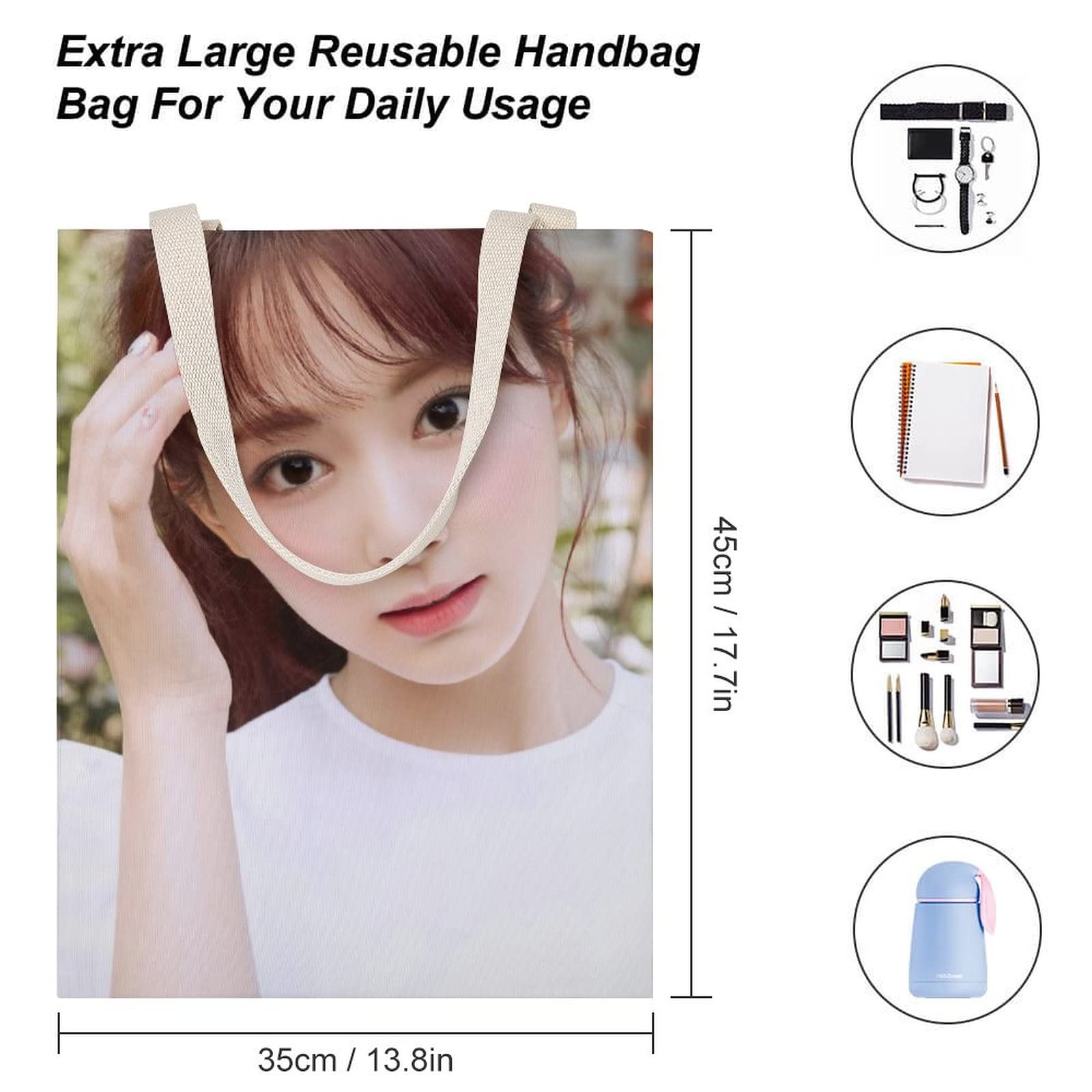 Amazon.co.jp: TWICE ツウィ トートバッグ ハンドバッグ キャンバス